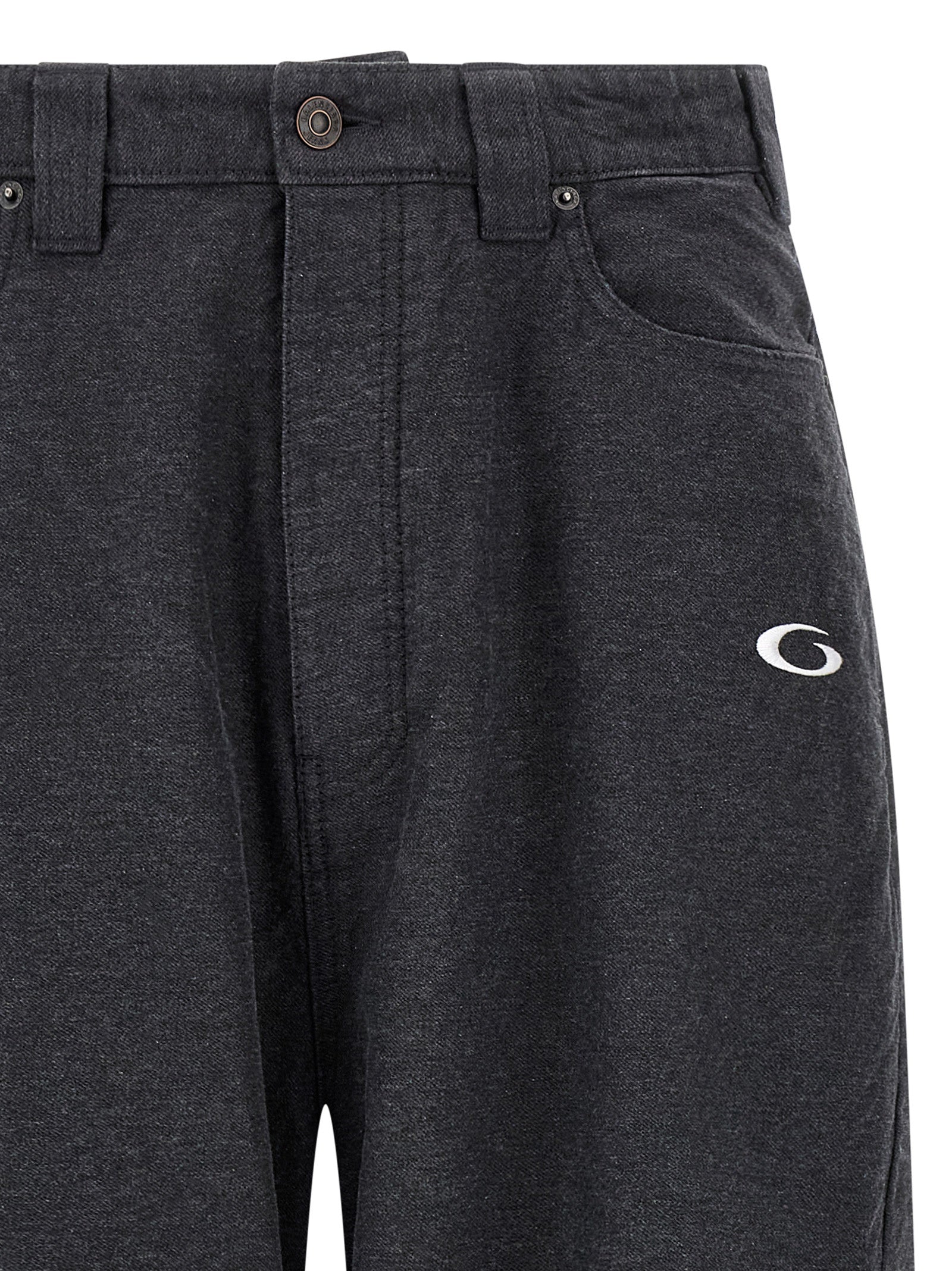 Balenciaga Gray Cotton Casual Pants