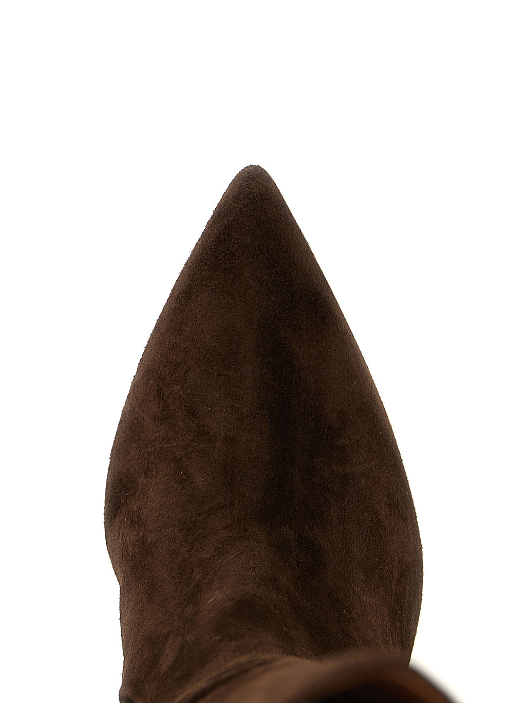 Paris Texas Brown Calfskin Over The Knee