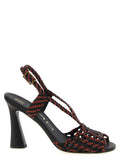 Etro Brown Polyethylene Stiletto Heel Sandals