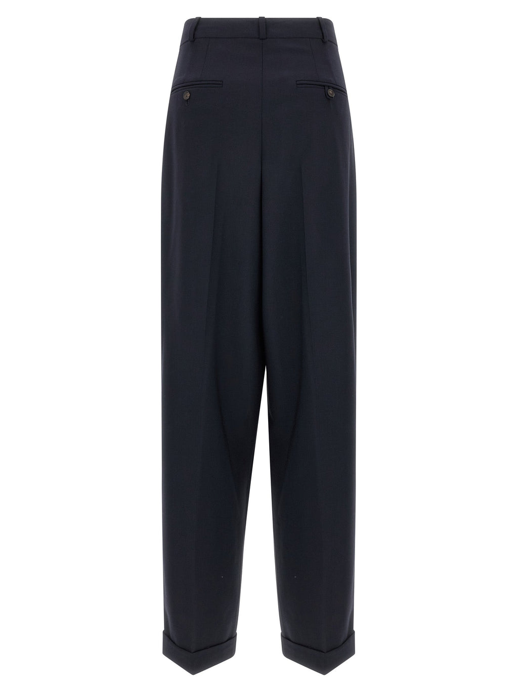 Polo Ralph Lauren Blue Wool Casual Pants