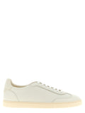 Brunello Cucinelli White Goatskin Low Top Sneakers Brunello Cucinelli