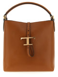Tod's Brown Calfskin Handbag