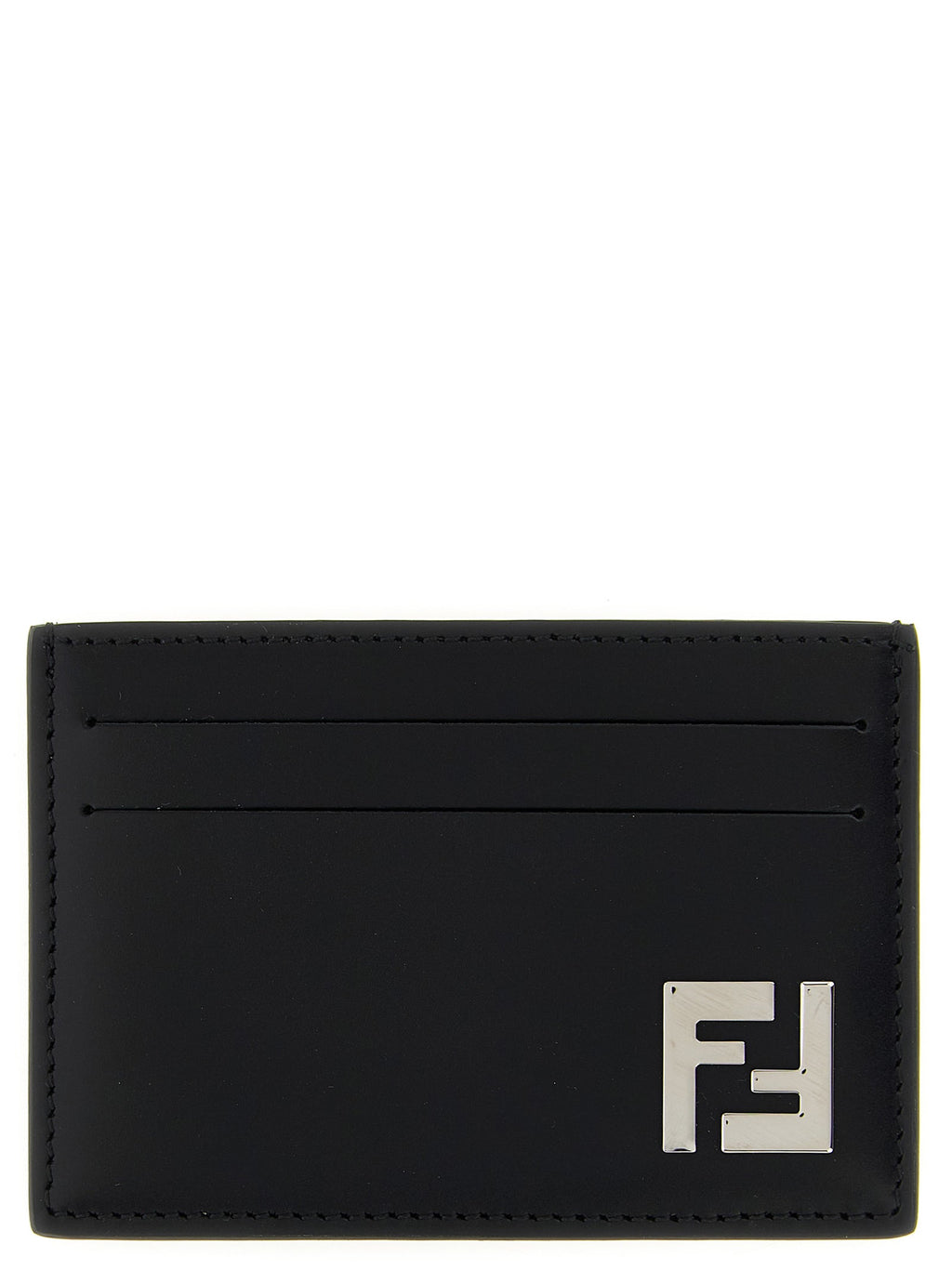 Fendi Black Calfskin Cardholder