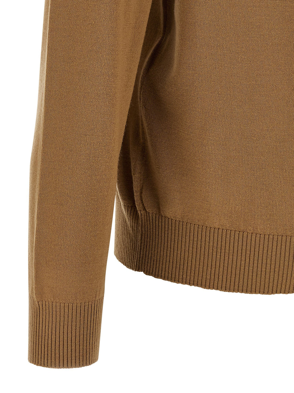 Fendi Beige Virgin Wool Cardigan