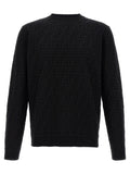Fendi Black Cotton Cardigan