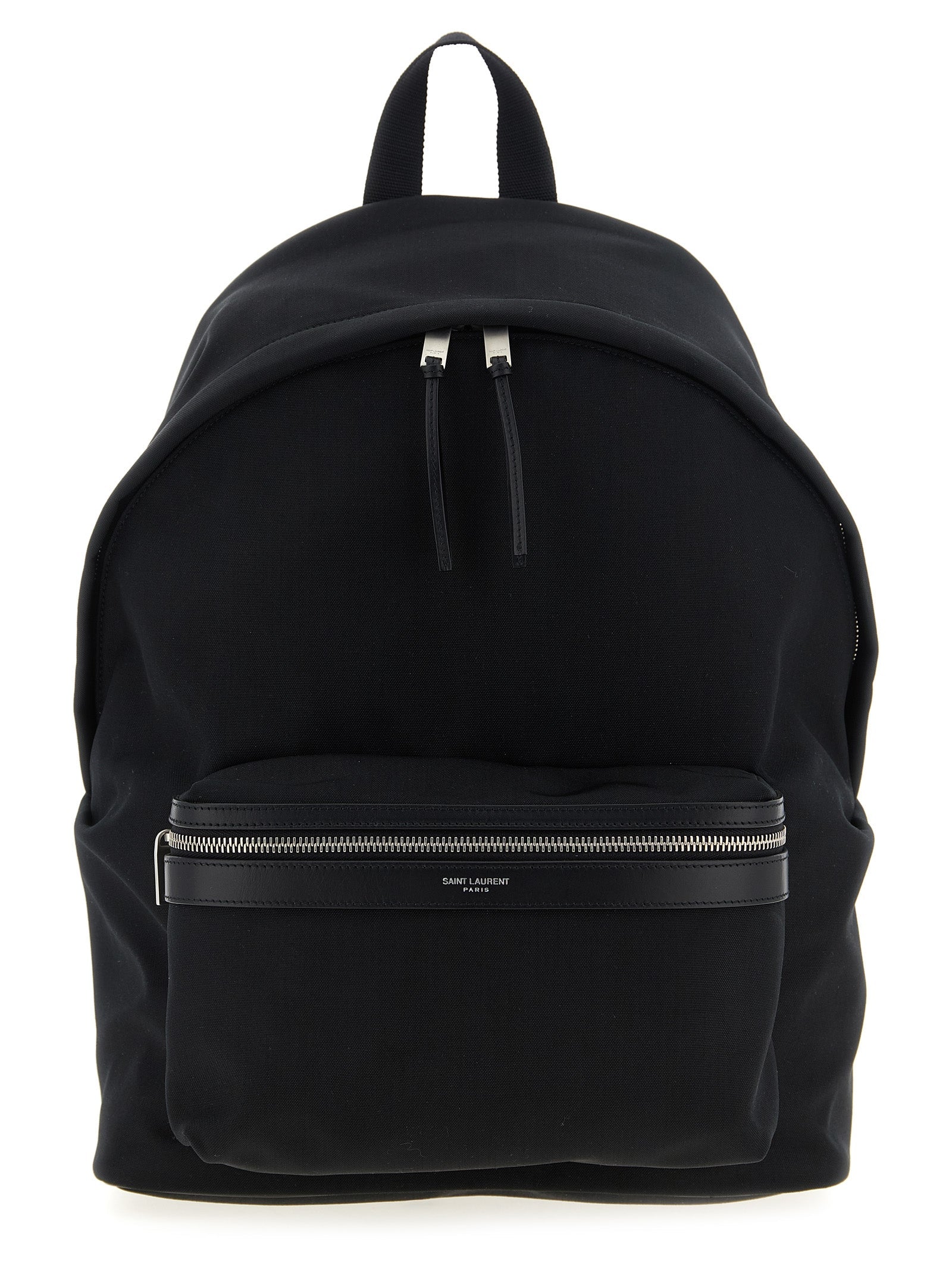 Saint Laurent Black Polyamide Backpack
