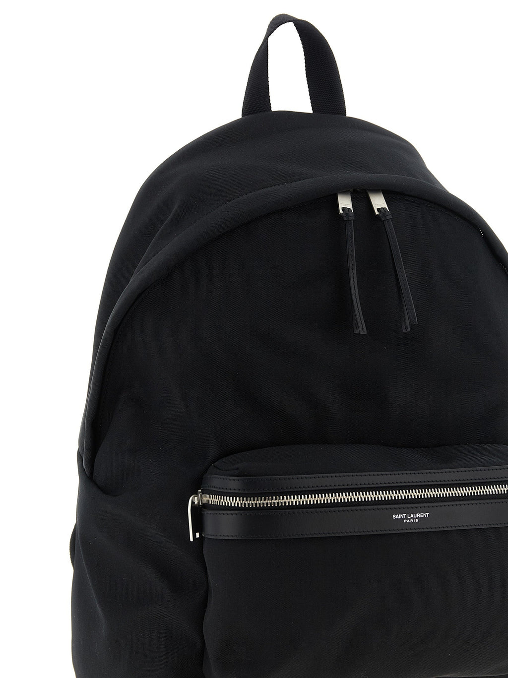 Saint Laurent Black Polyamide Backpack