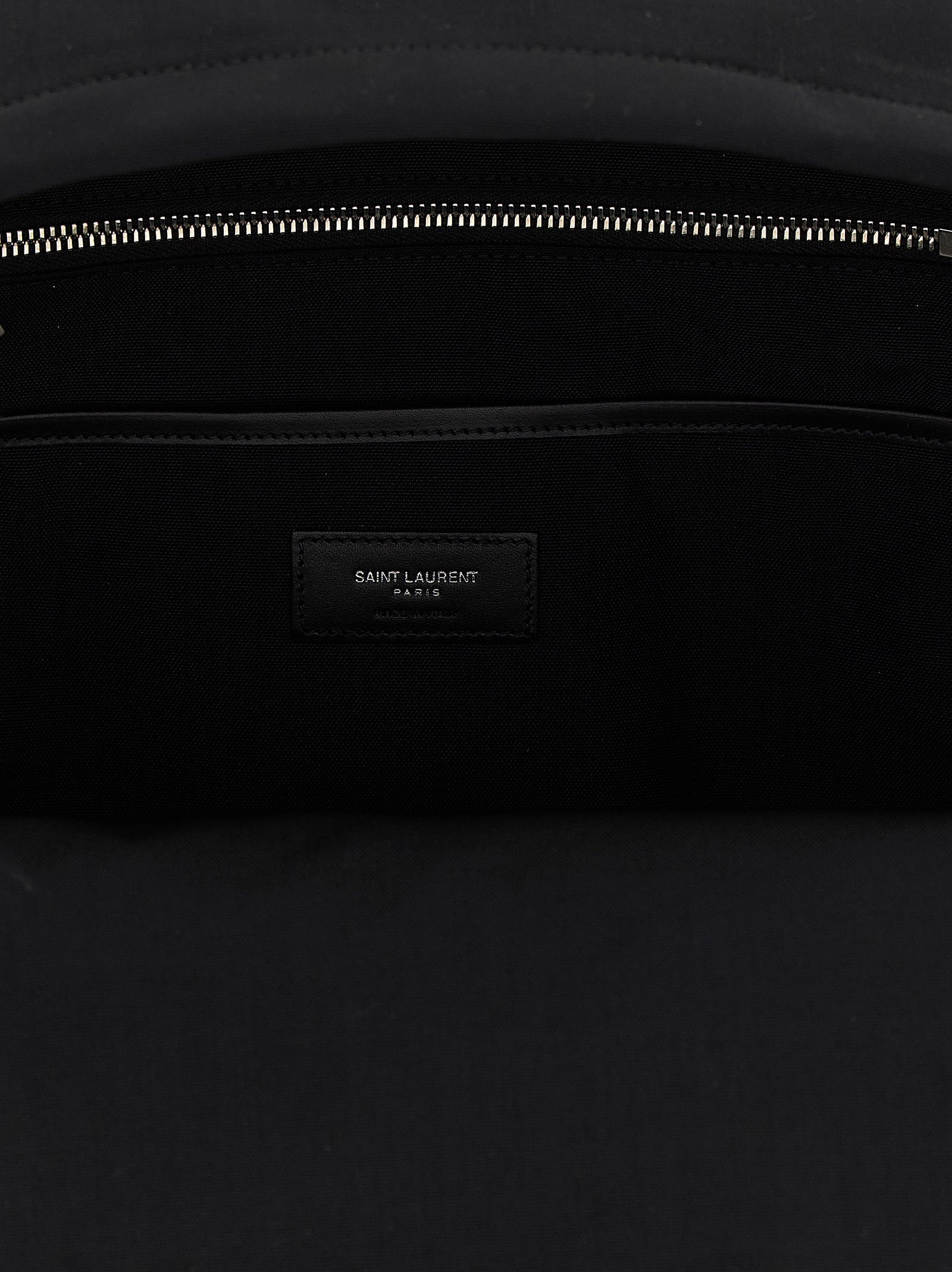 Saint Laurent Black Polyamide Backpack