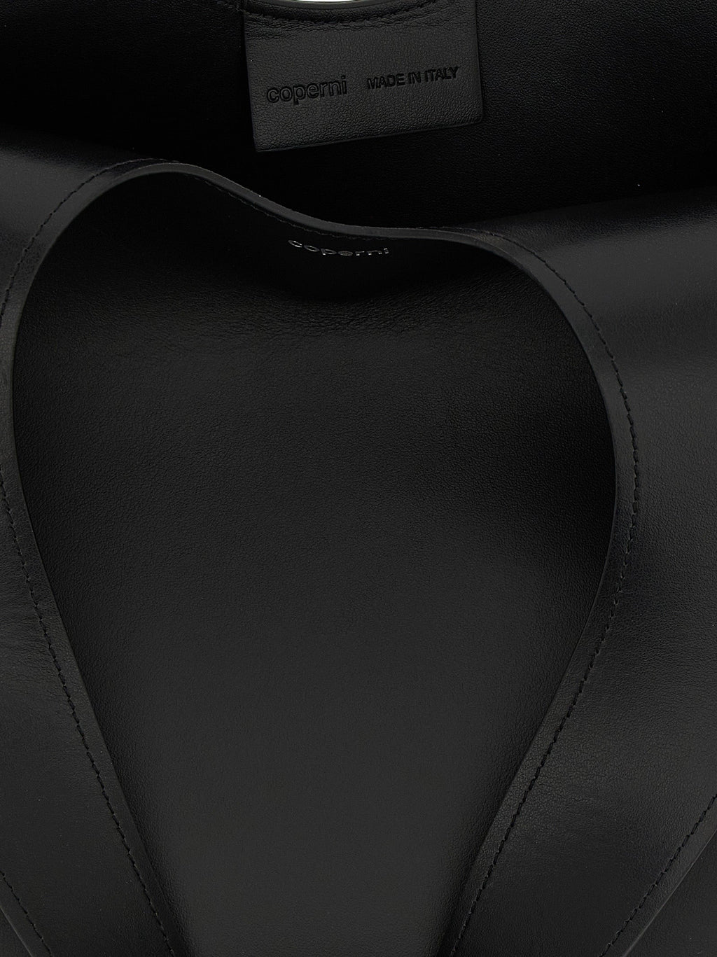 Coperni Black Cowhide Shoulder Bag