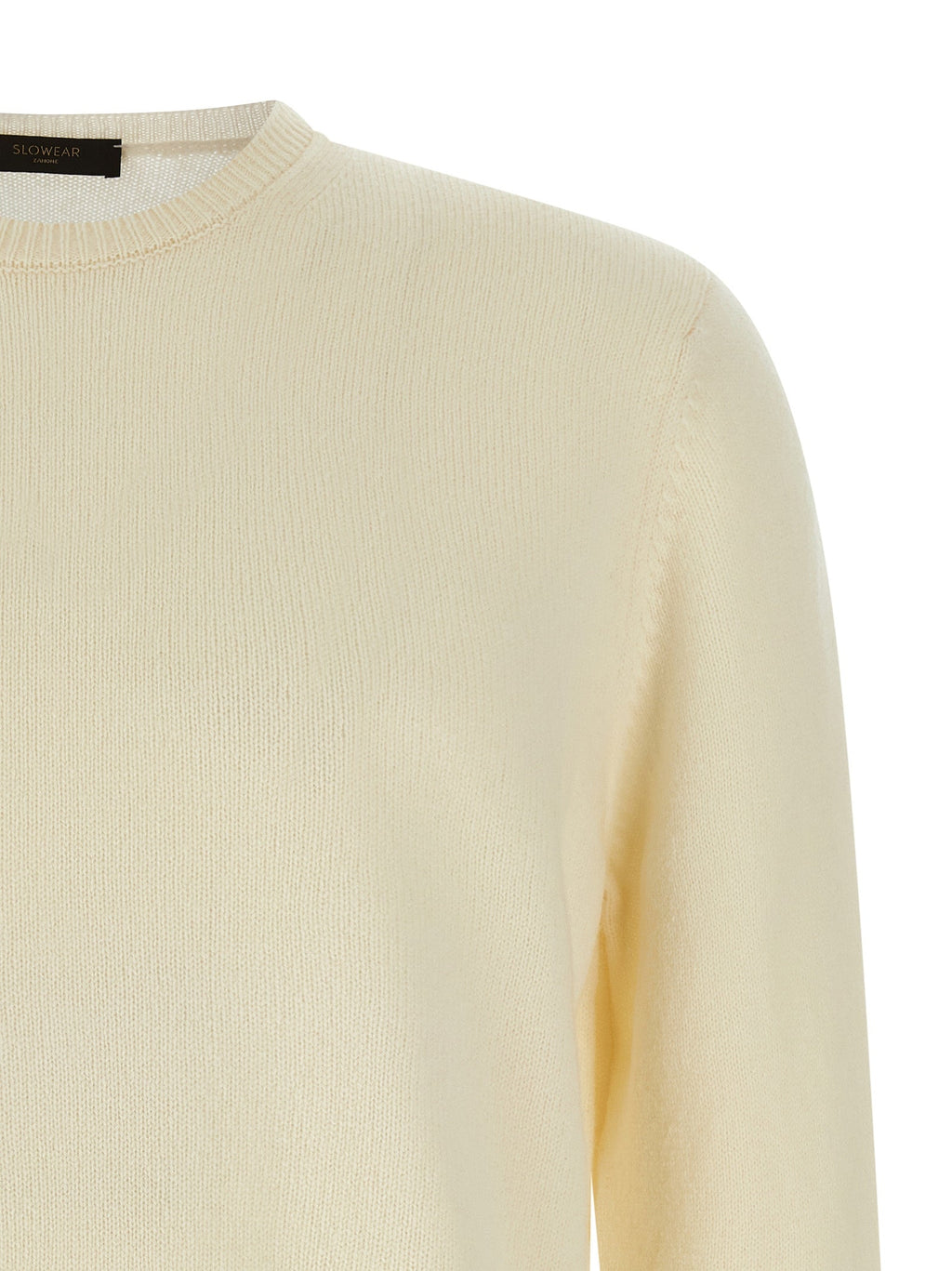 ZANONE White Virgin Wool Cardigan