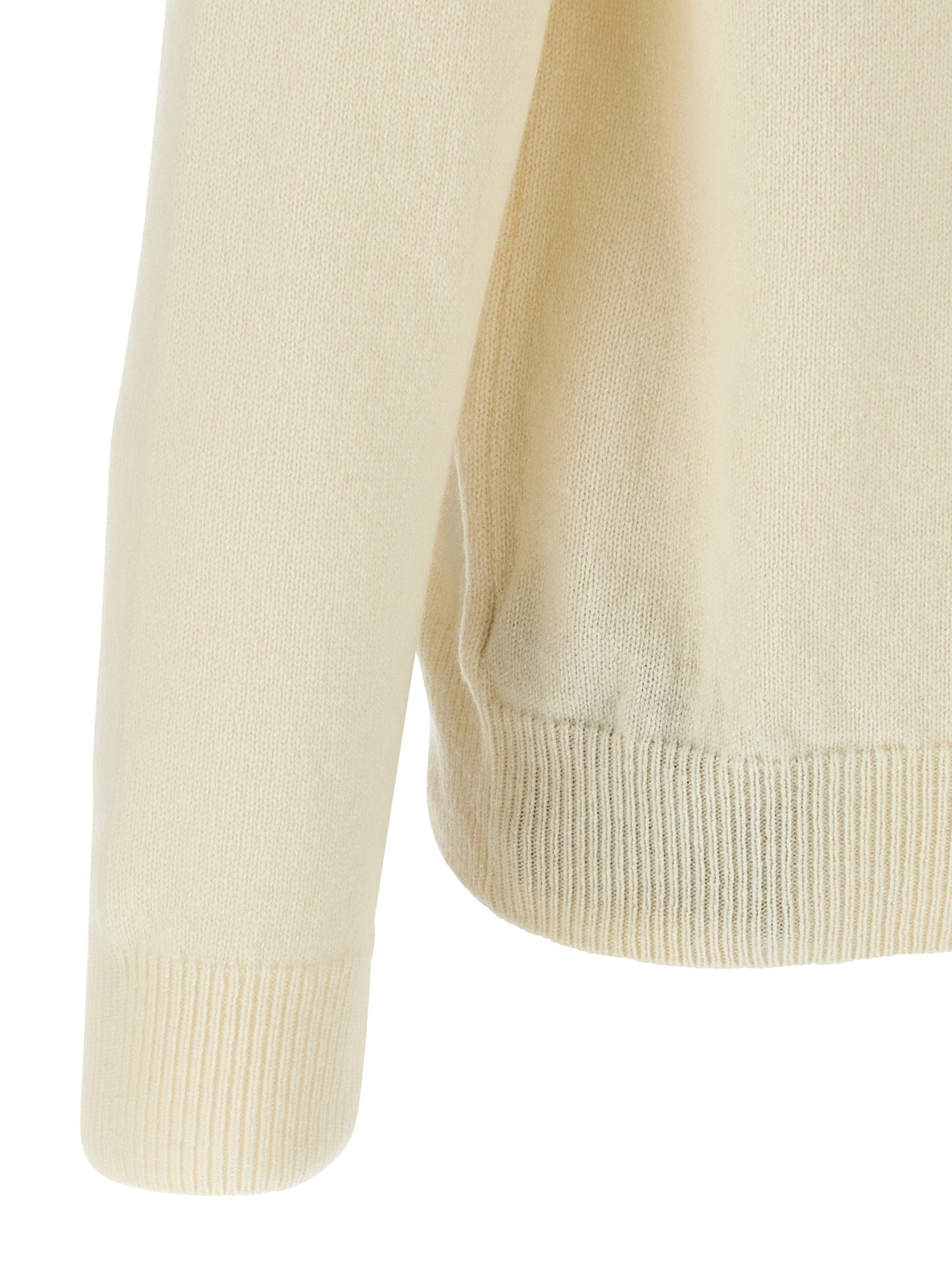 ZANONE White Virgin Wool Cardigan