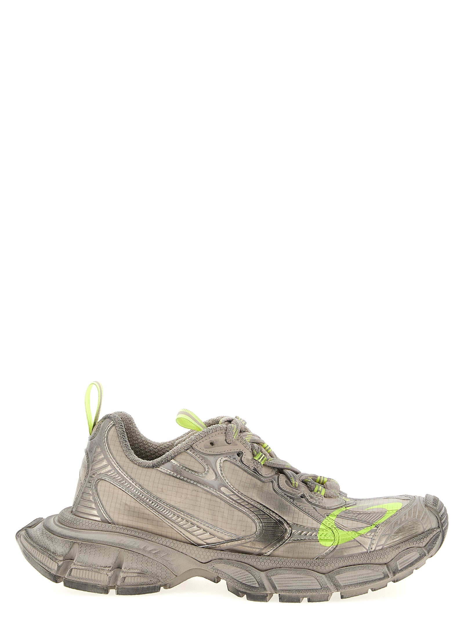Balenciaga Gray Polyethylene Athletic Sneakers