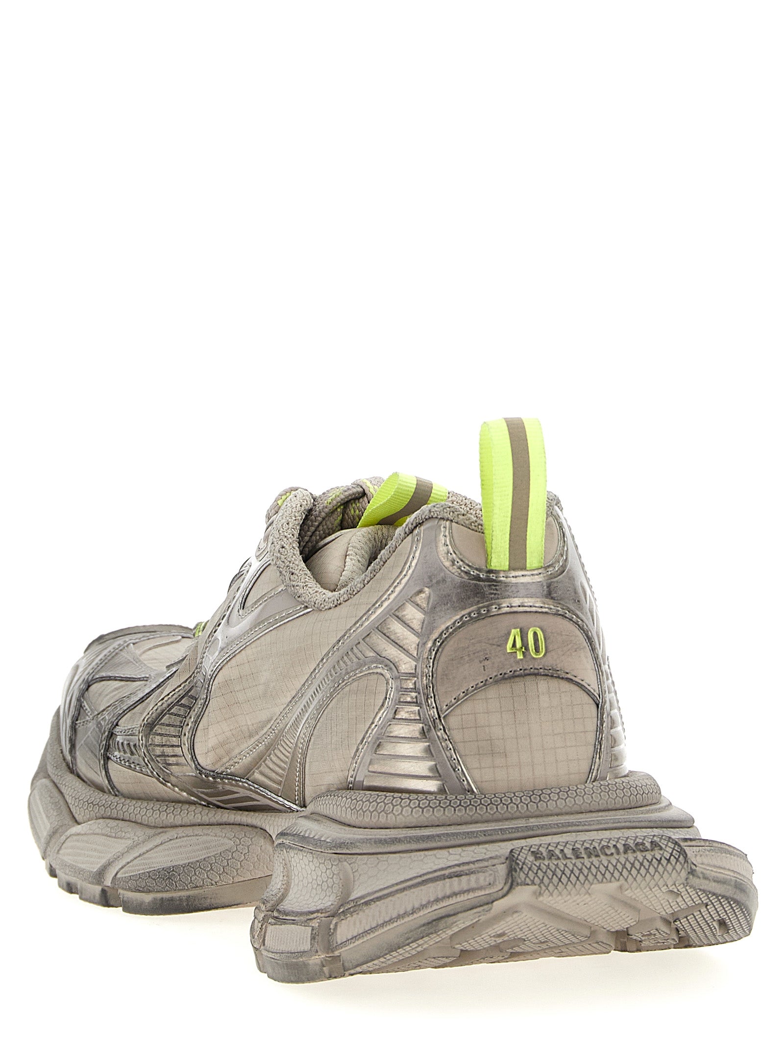 Balenciaga Gray Polyethylene Athletic Sneakers