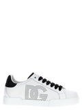 Dolce & Gabbana Bicolor Calfskin Low Top Sneakers