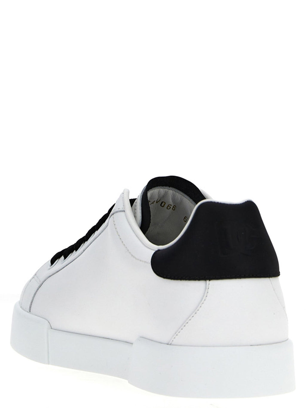 Dolce & Gabbana Bicolor Calfskin Low Top Sneakers