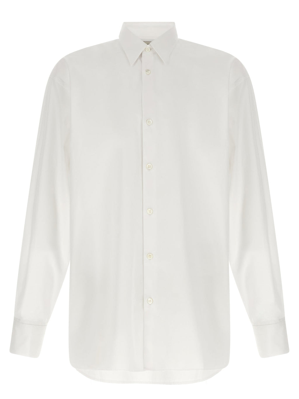 Dries Van Noten White Cotton Blouse