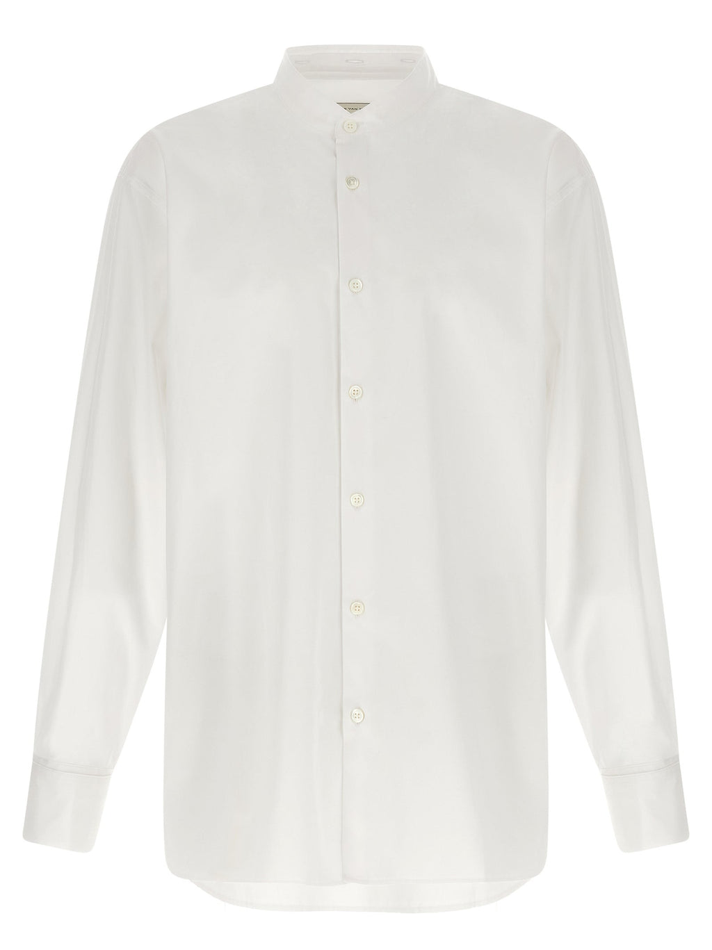 Dries Van Noten White Cotton Blouse