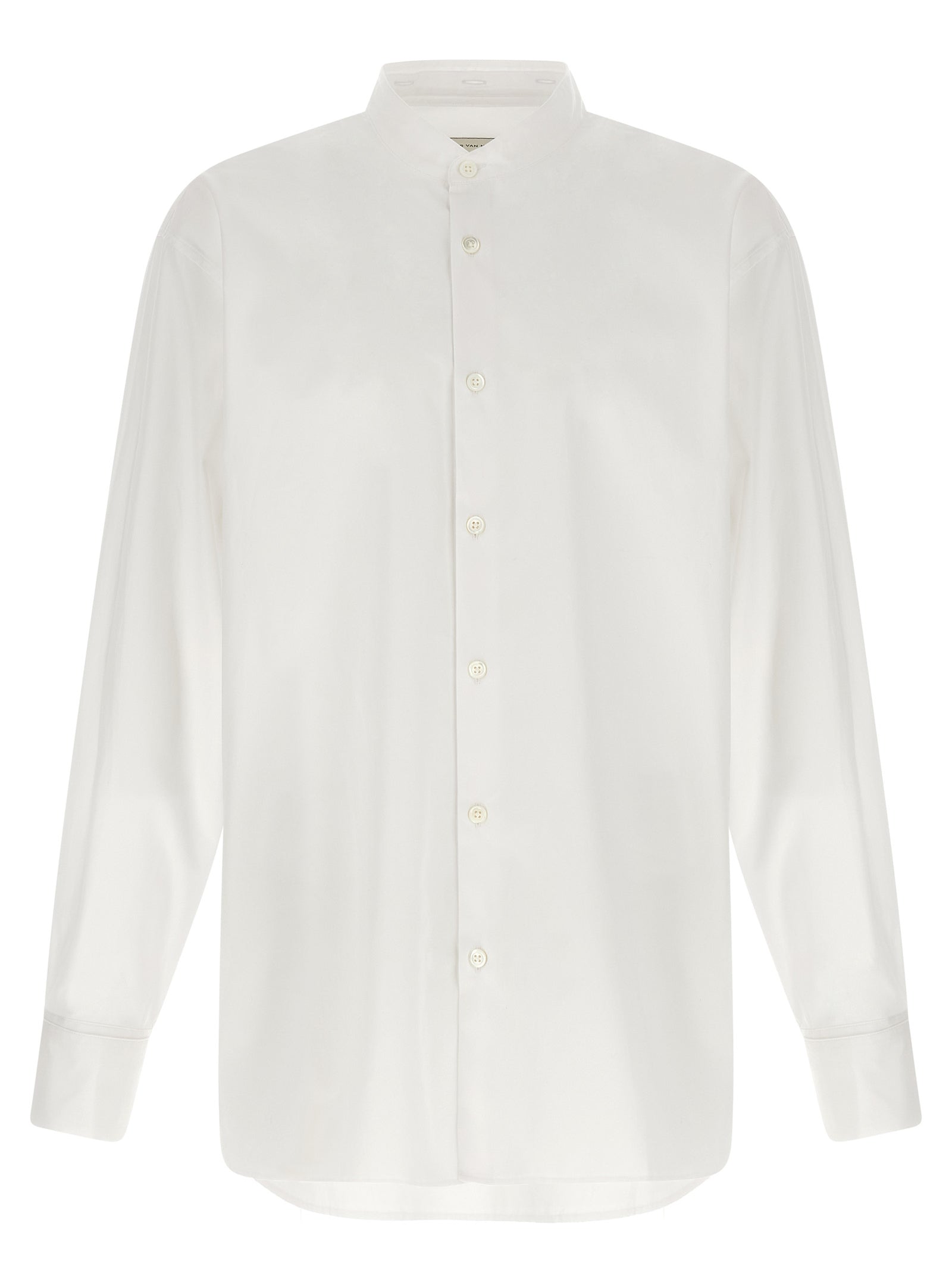 Dries Van Noten White Cotton Blouse