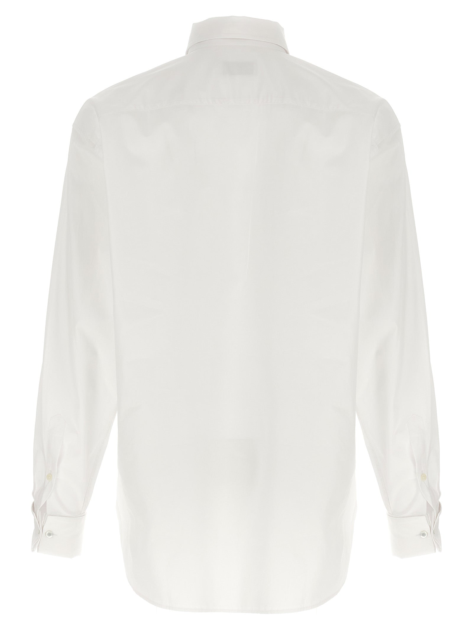 Dries Van Noten White Cotton Blouse