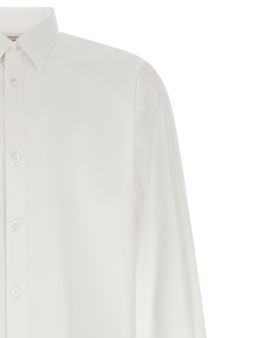 Dries Van Noten White Cotton Blouse