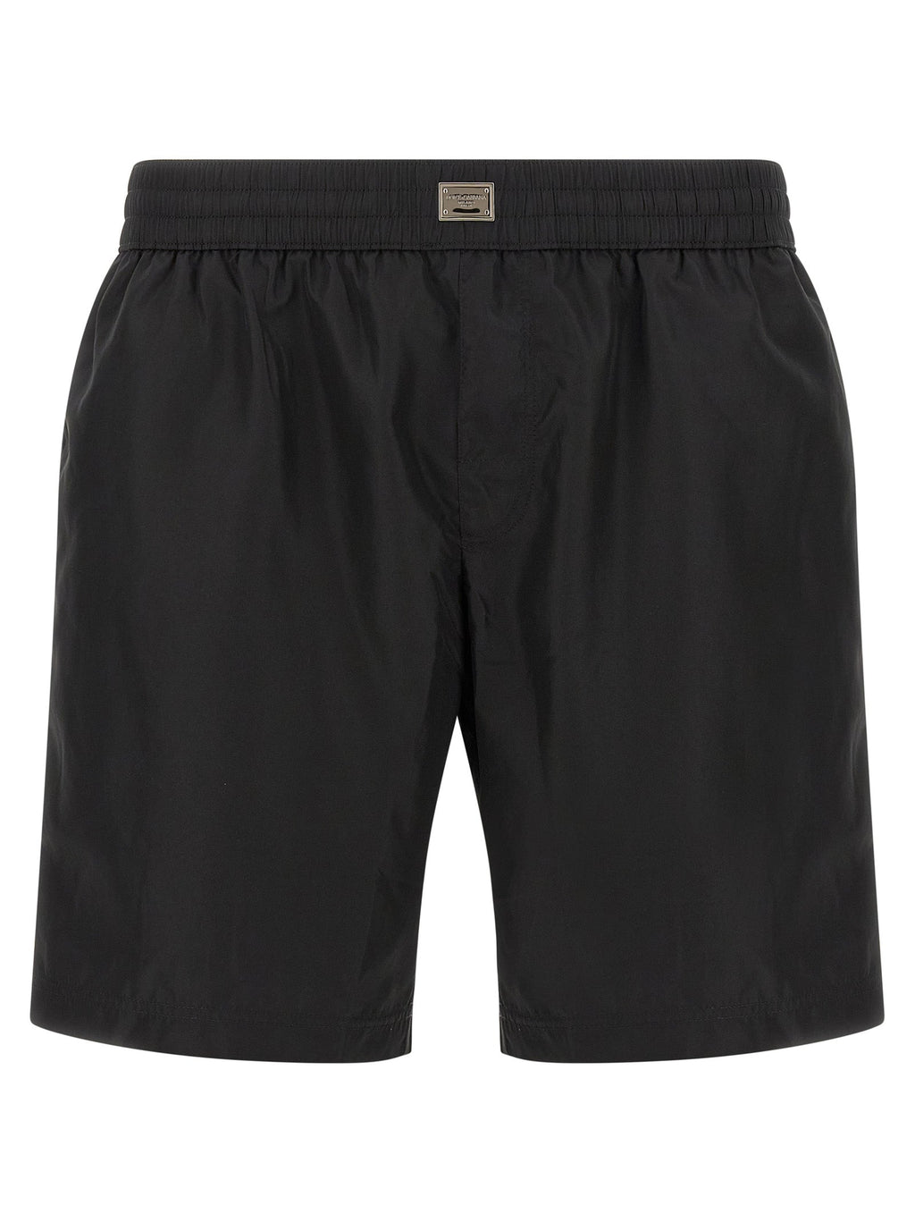 Dolce & Gabbana Black Polyamide Swim Shorts Dolce & Gabbana