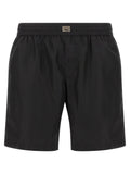 Dolce & Gabbana Black Polyamide Swim Shorts Dolce & Gabbana