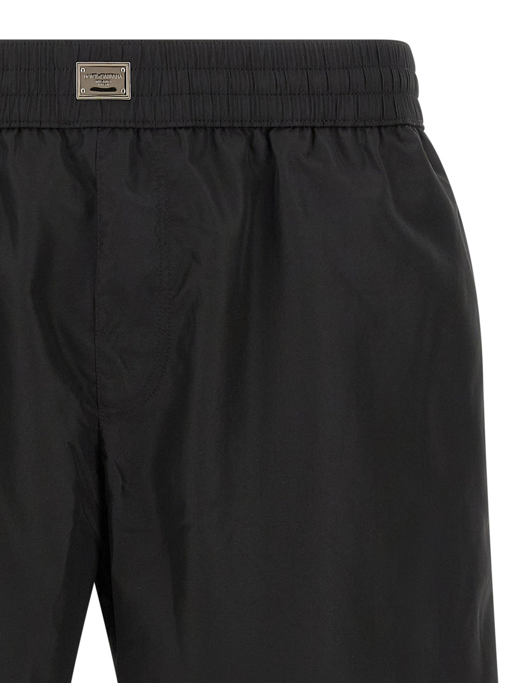 Dolce & Gabbana Black Polyamide Swim Shorts Dolce & Gabbana