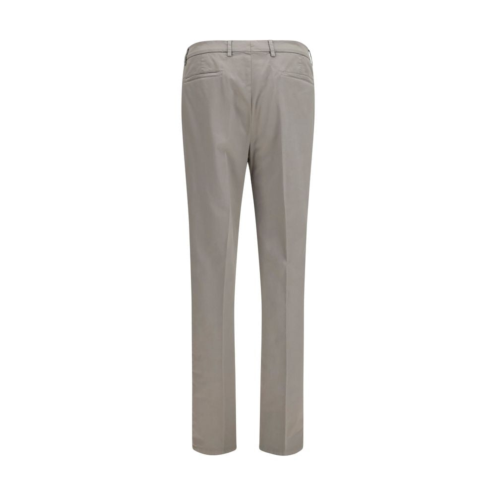 Brunello Cucinelli Bicolor Cotton Chino Pants