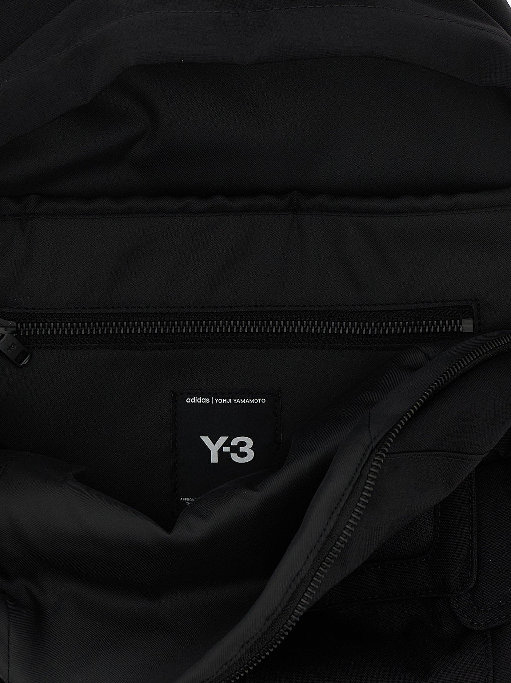 Y-3 Black Polyamide Backpack