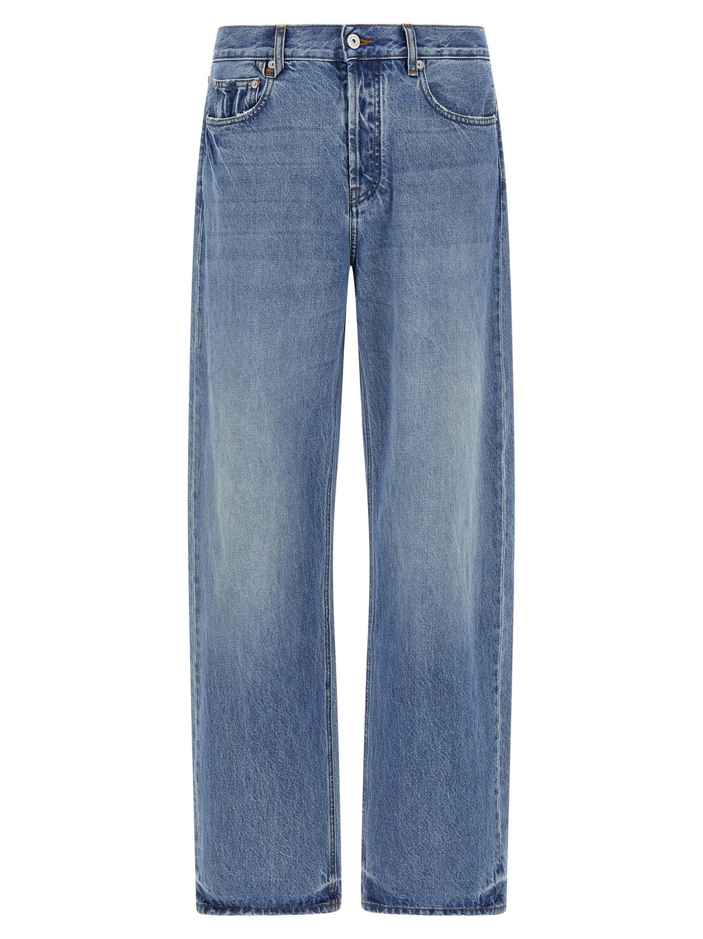 Jacquemus Blue Cotton Straight-Leg Jeans