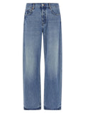 Jacquemus Blue Cotton Straight-Leg Jeans