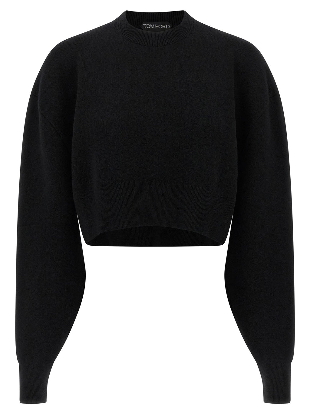 Tom Ford Black Virgin Wool Cardigan