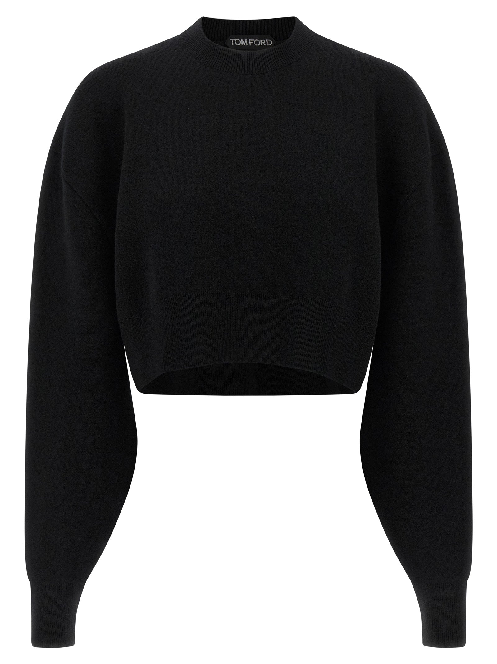 Tom Ford Black Virgin Wool Cardigan