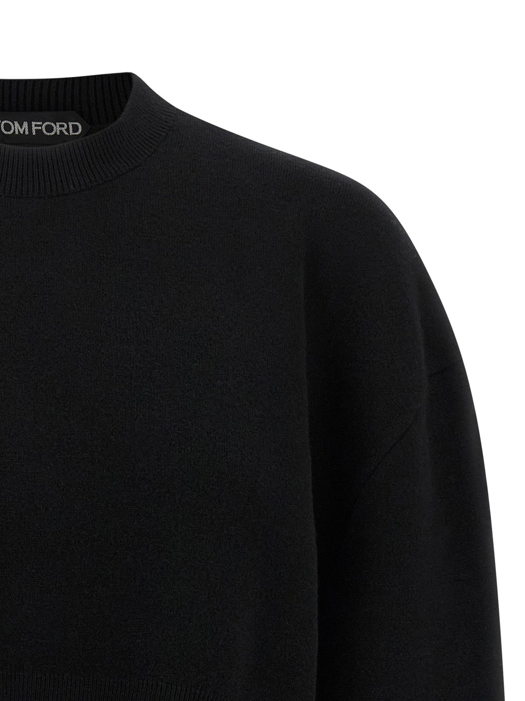 Tom Ford Black Virgin Wool Cardigan