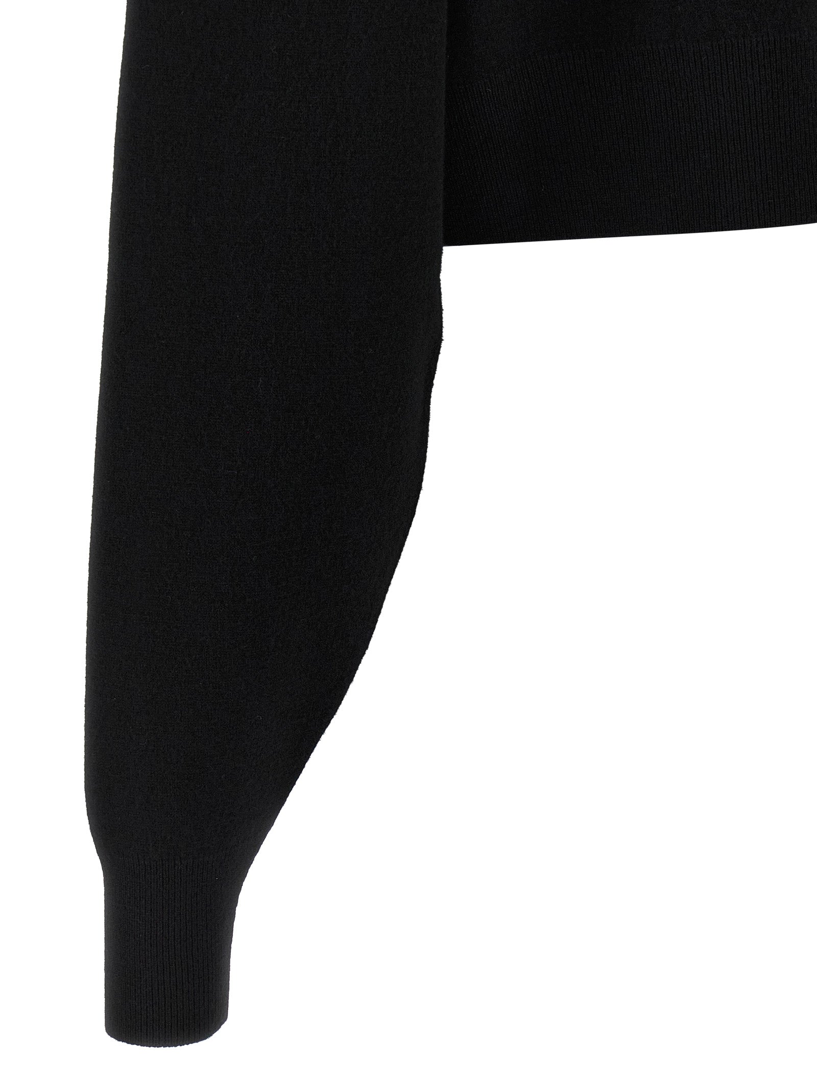 Tom Ford Black Virgin Wool Cardigan