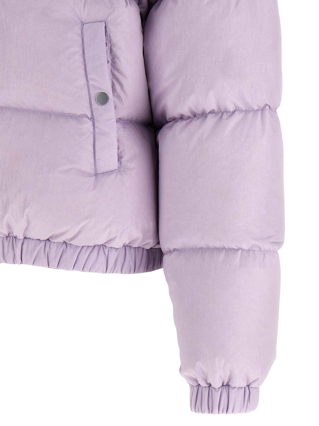 IENKI IENKI Purple Nylon Full-Length Jacket