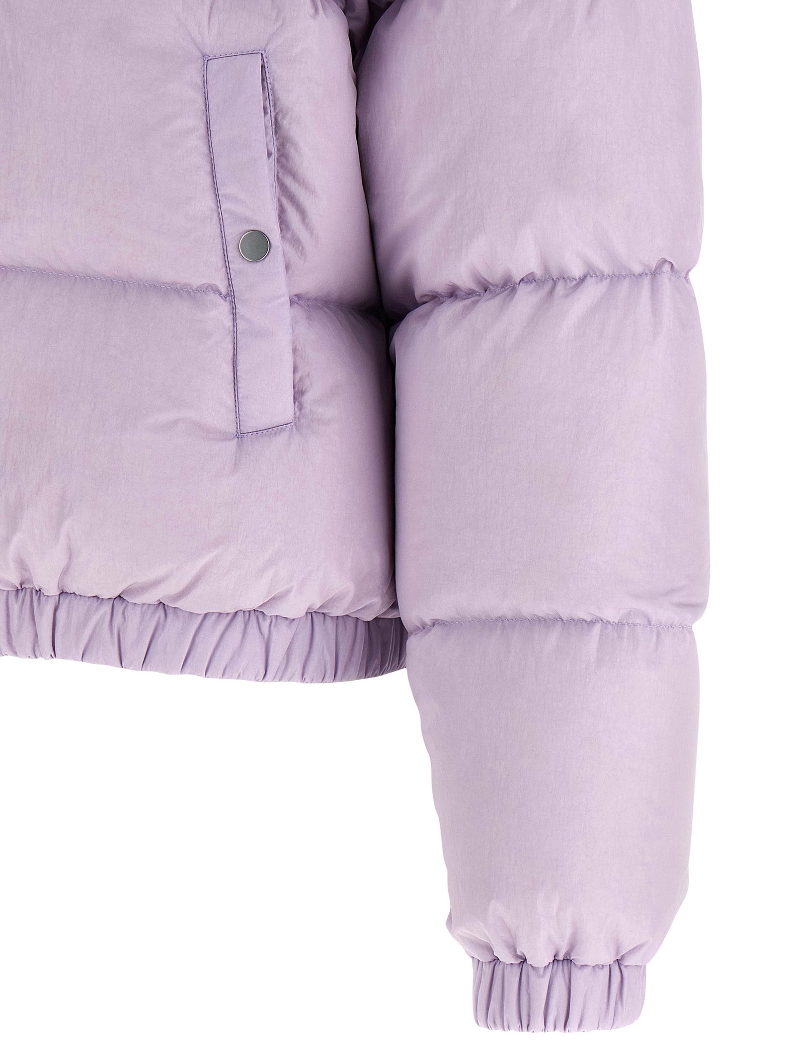 IENKI IENKI Purple Nylon Full-Length Jacket