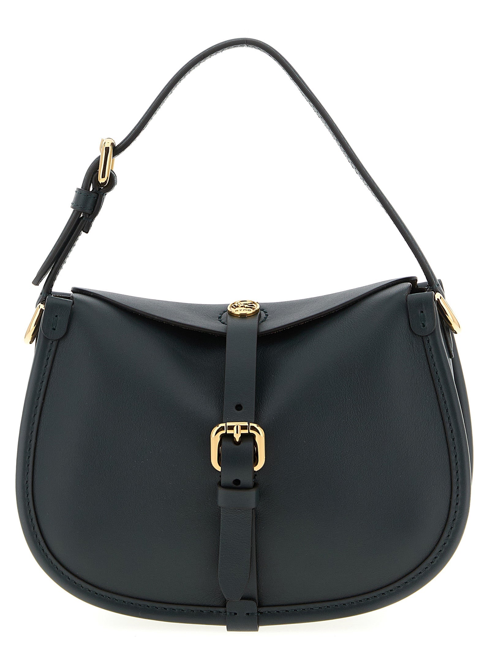 Etro Bicolor Calfskin Crossbody Bag