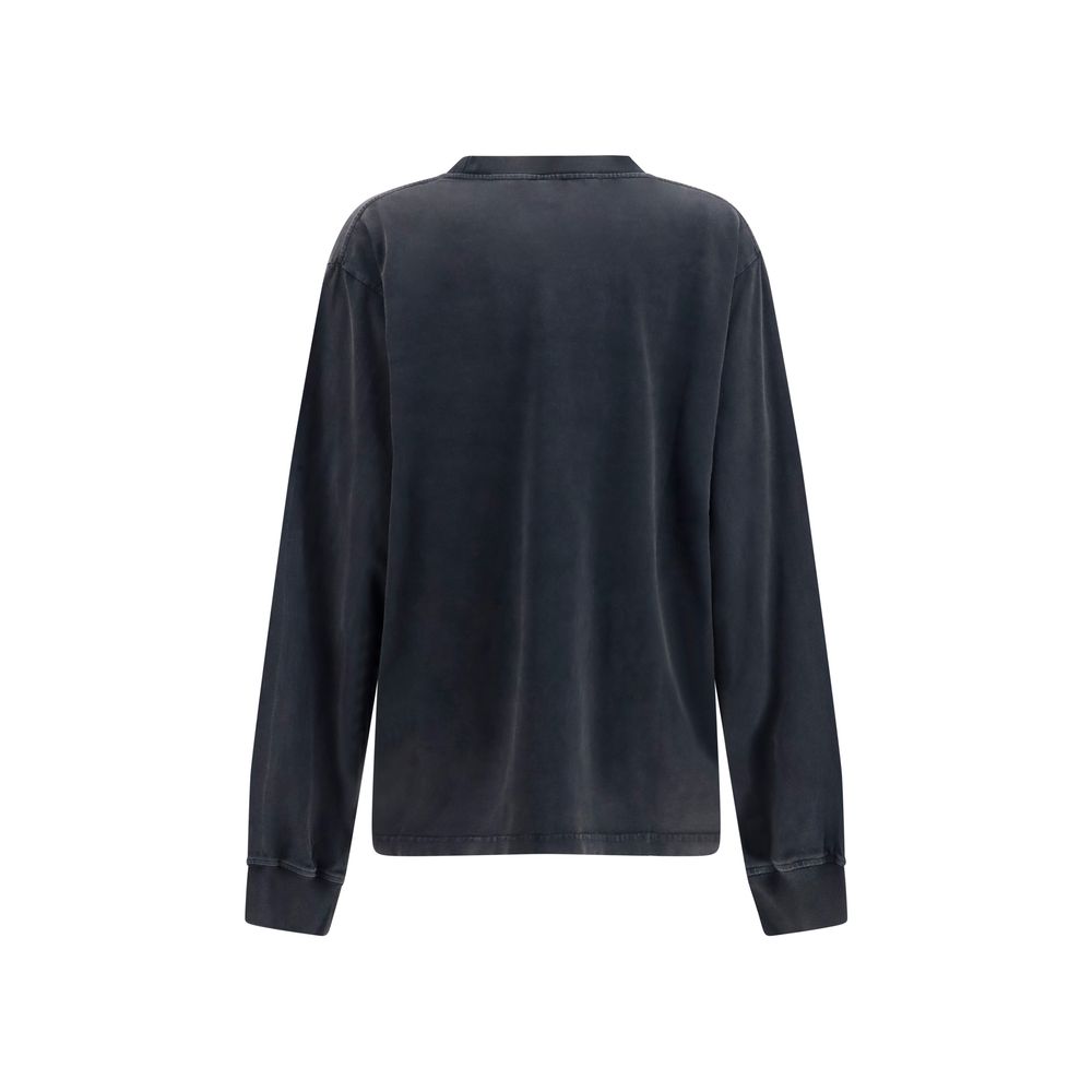 Alexander Wang Black Cotton Sweatshirt
