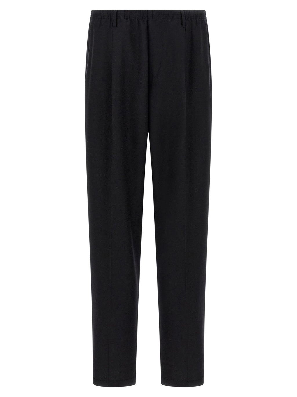 CELLAR DOOR Black Wool Casual Pants