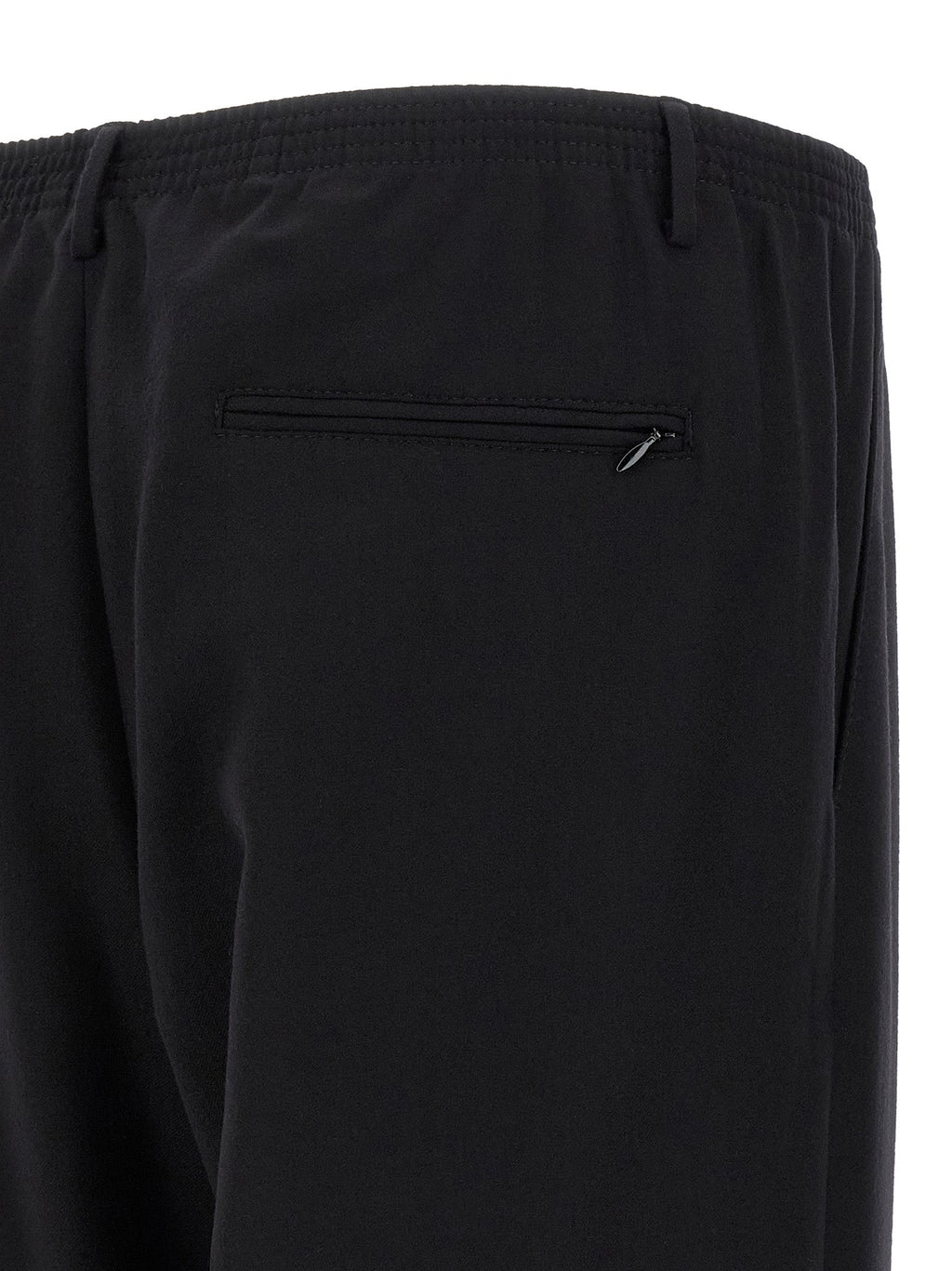 CELLAR DOOR Black Wool Casual Pants