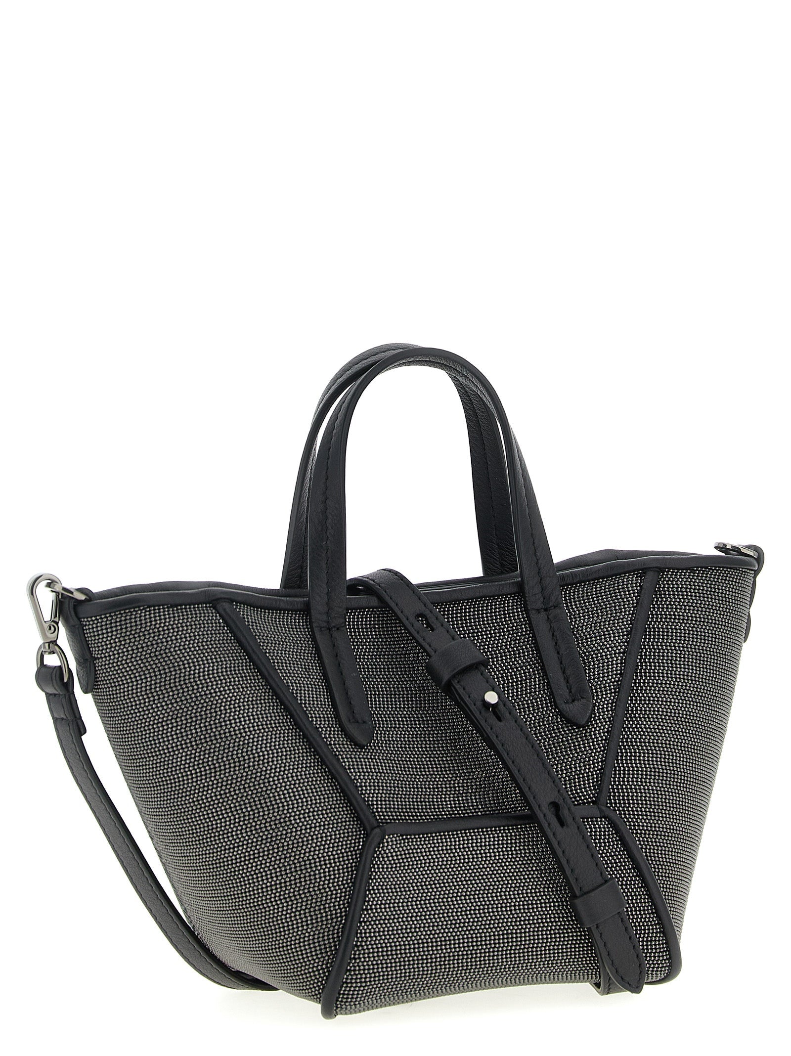 Brunello Cucinelli Black Brass Handbag