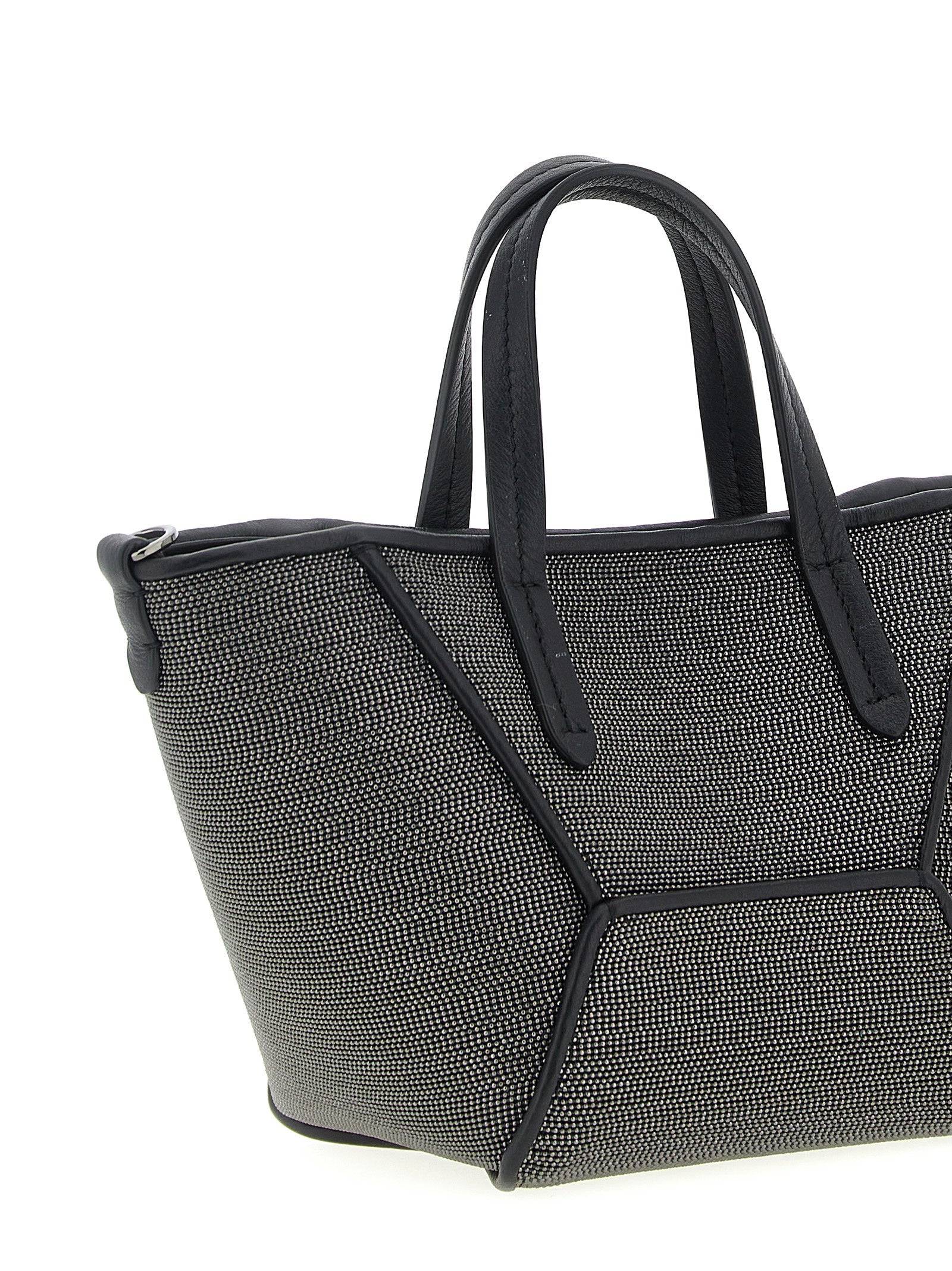Brunello Cucinelli Black Brass Handbag