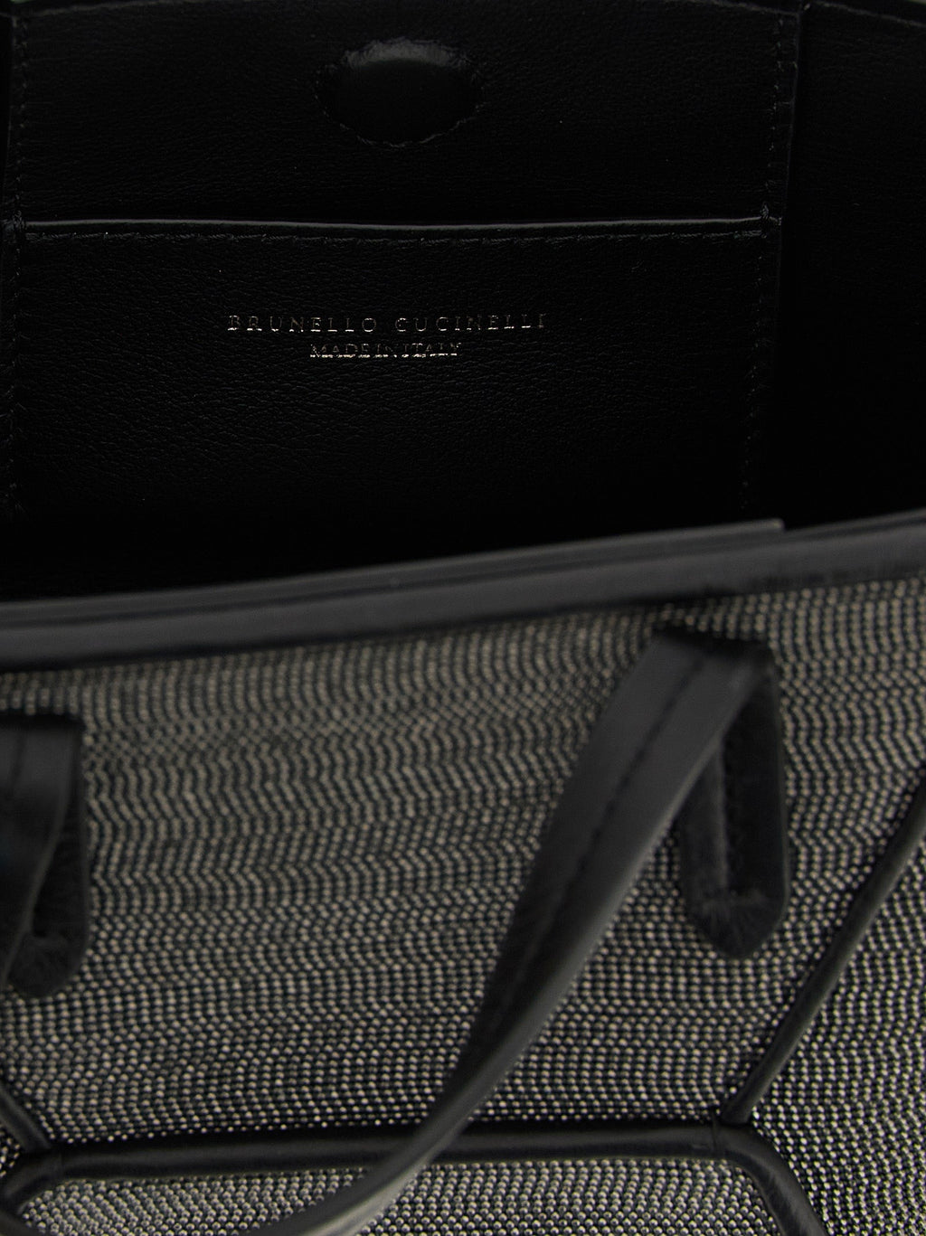 Brunello Cucinelli Black Brass Handbag