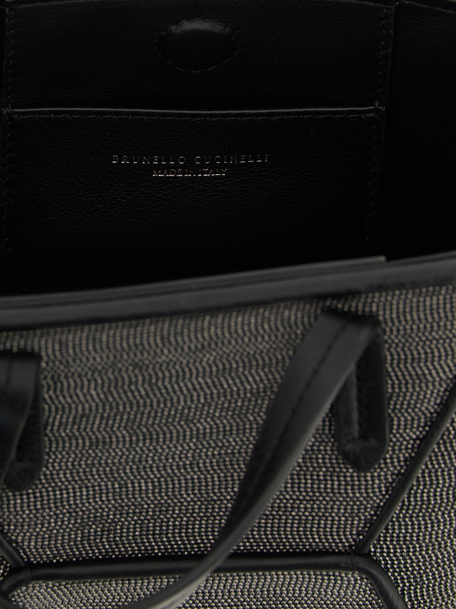 Brunello Cucinelli Black Brass Handbag