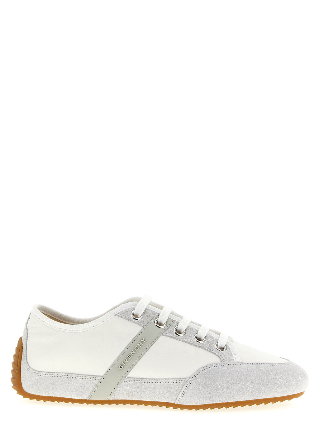 Givenchy White Polyamide Low Top Sneakers