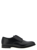 Doucal's Black Calfskin Oxfords And Derbies Doucal's