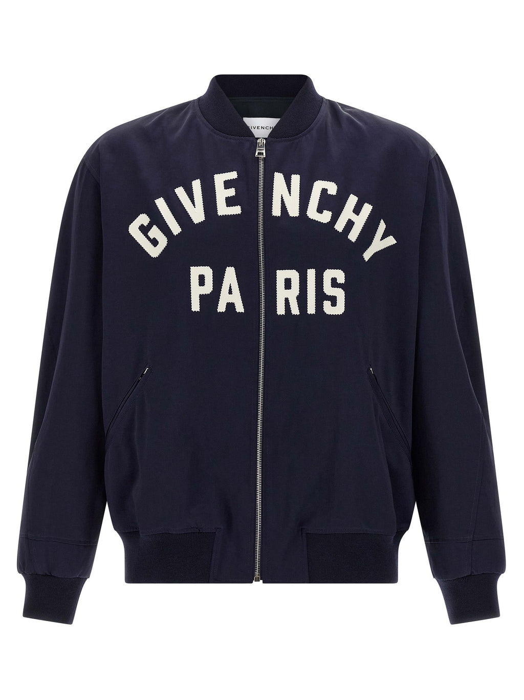 Givenchy Blue Cotton Bomber