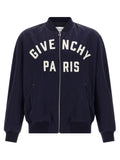 Givenchy Blue Cotton Bomber