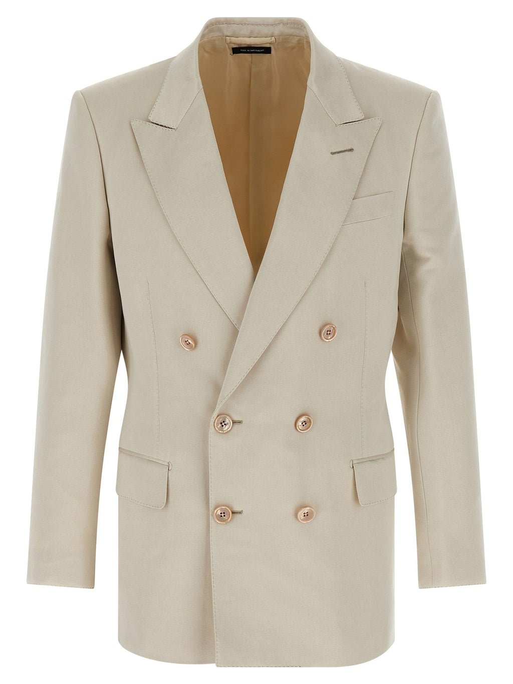Tom Ford Beige Cotton Blazer